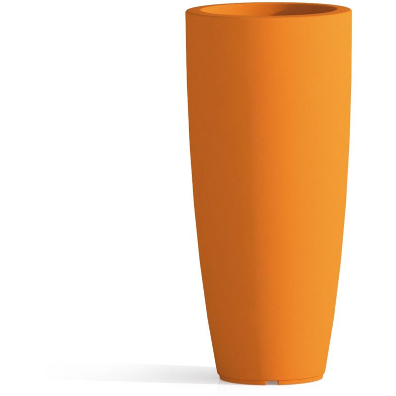 

Maceta redonda de resina h 70 mod. Agave naranja