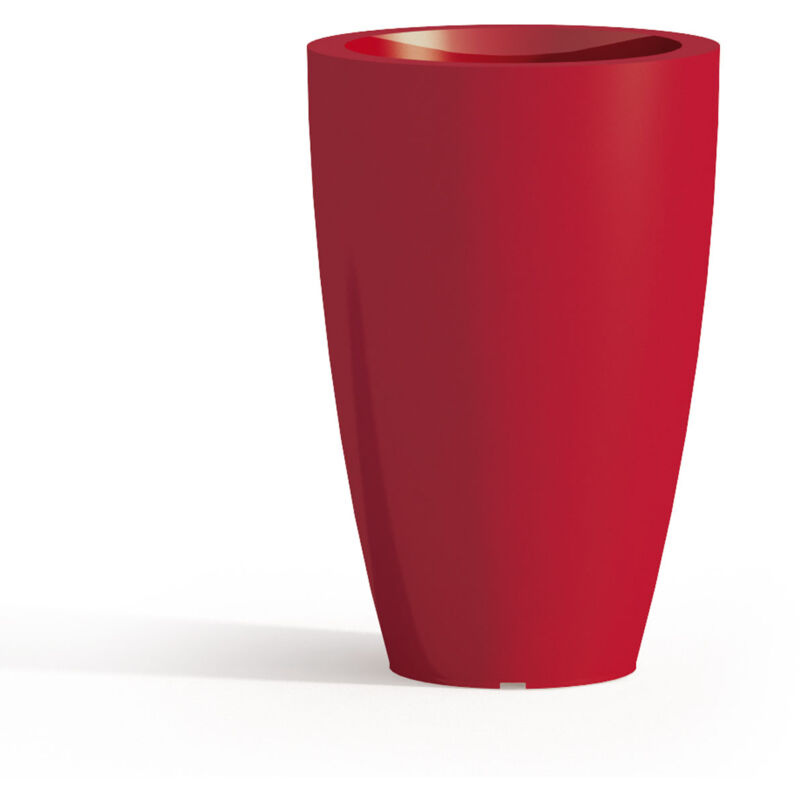 

Maceta redonda de resina mod. Parodia Ø 33 cm h 50 rojo