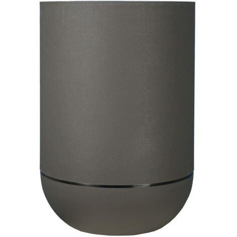 Maceta redonda RIVIERA GRANIT TULIPE - Plástico - Diámetro 50 cm - Gris - RISS