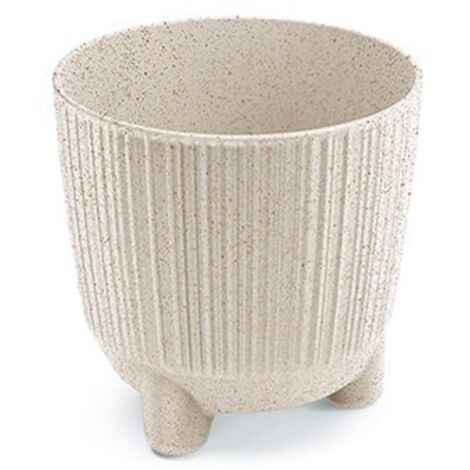 Maceta Ryfo N ECO Wood DRF170NW Blanca Prosperplast