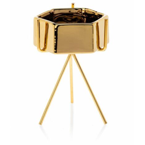 Maceta Sashi Gold de 16,5 cm