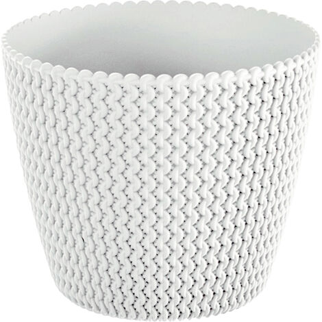 Maceta Splofy - 16x13 cm - Blanco