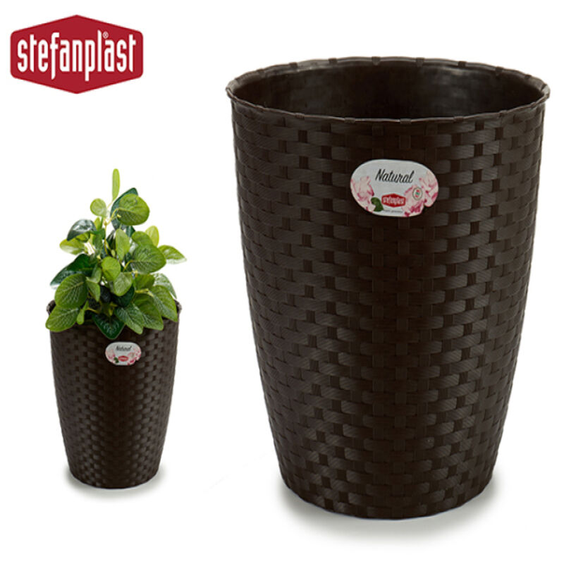

Maceta Stefanplast Plástico Chocolate (29 x 26,5 x 29 cm)