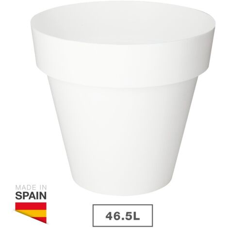 Maceta Tes Ø480mm Blanco