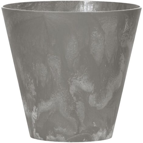Maceta TUBUS BETON EFFECT 12L., dimensiones (mm) 300x300x280, color Marengo