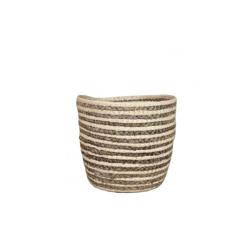 

Cistelleria Pou - Maceta Yute Natural y Marrón Ø 24 x H 22 cm