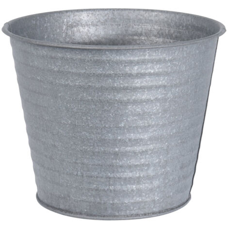 MACETA ZINC 20xH16 CM