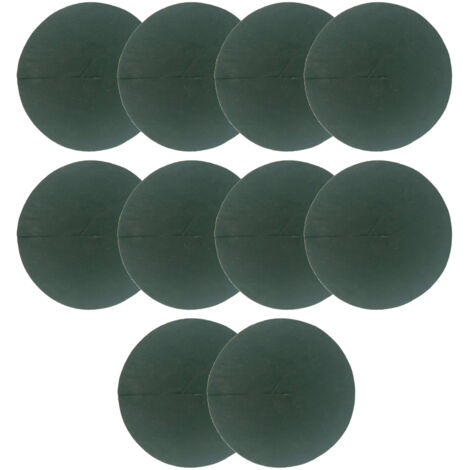 Macetas de tela no tejida para jardín, huerto e invernadero – diámetro 13,7 cm – negro, verde oscuro, rojo, verde, albaricoque (1 unidad)