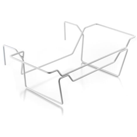 Macetero Andrys para macetas de 50 cm - Macetero de acero (blanco)
