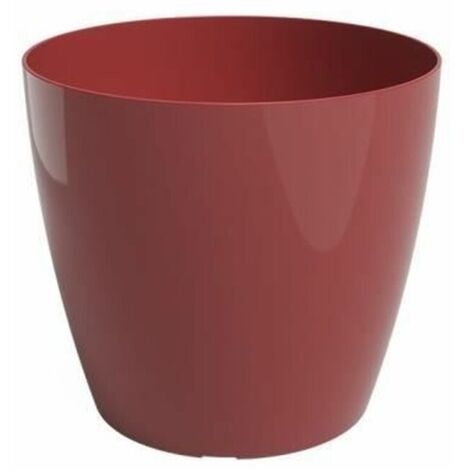Macetero Artevasi SAN REMO Rojo Oscuro Ø 36 cm (4 Piezas)