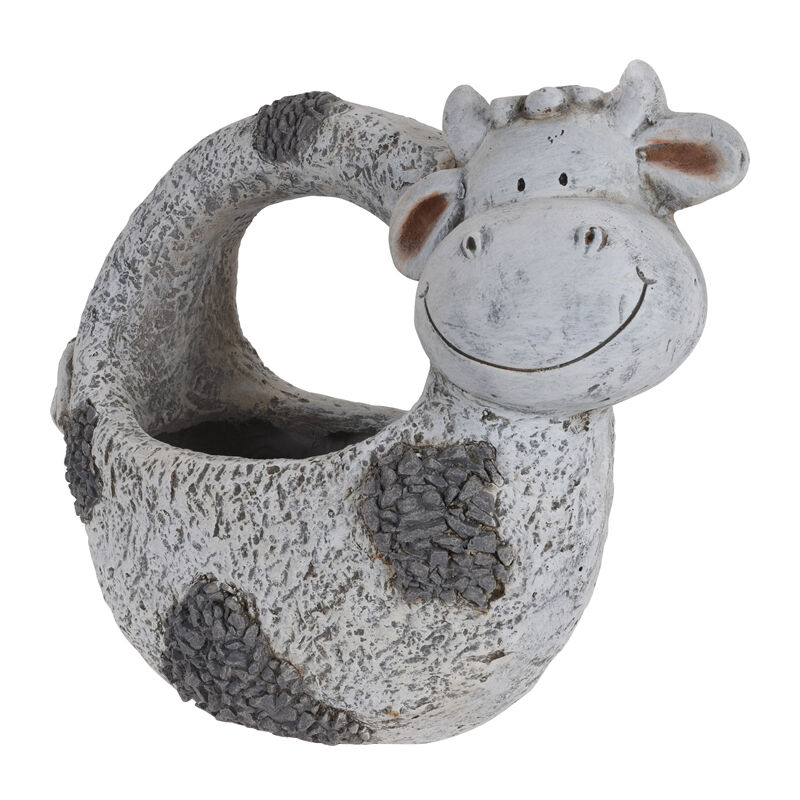 

MACETERO CESTA VACA 40x20x36 CM