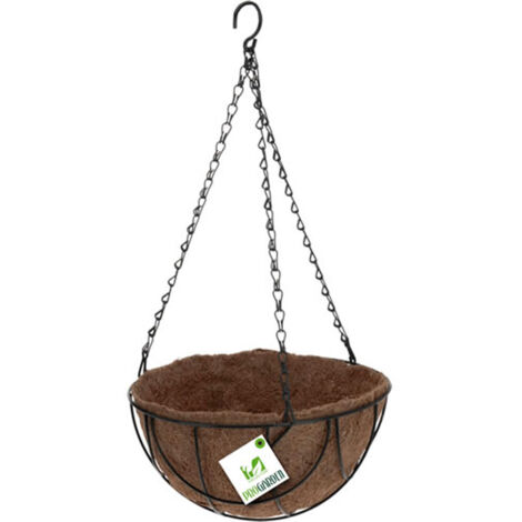 MACETERO COCO COLGAR 25 CM