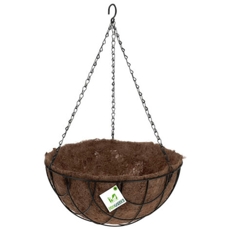 MACETERO COCO COLGAR 30 CM