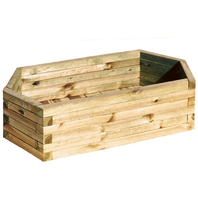 

Macetero de Madera Bexagonal - Chico