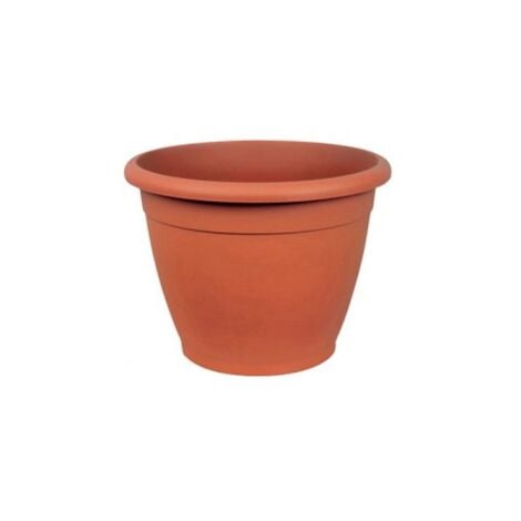Macetero de plástico redondo "Gardenia" Ø26x22cm 509 084