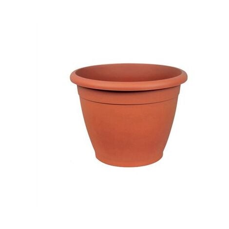 Macetero de plástico redondo "Gardenia" Ø37x27cm 509 085