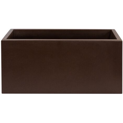 MACETERO DE POLIETILENO BRONCE 60x20x20 CM