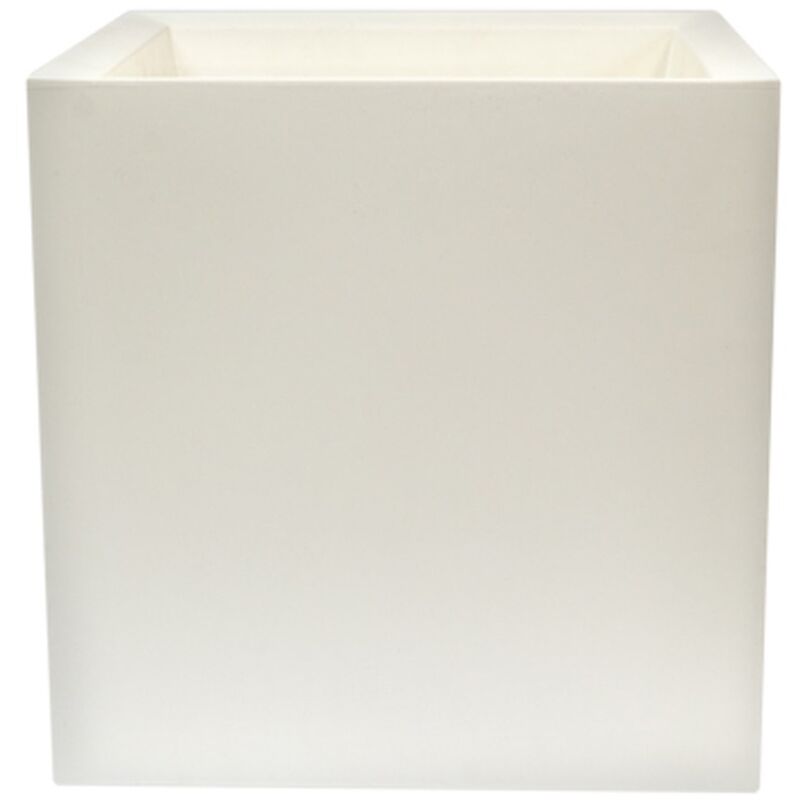 

Wellhome - MACETERO DE POLIETILENO POR ROTOMOLDEO BLANCO 50x50 CM