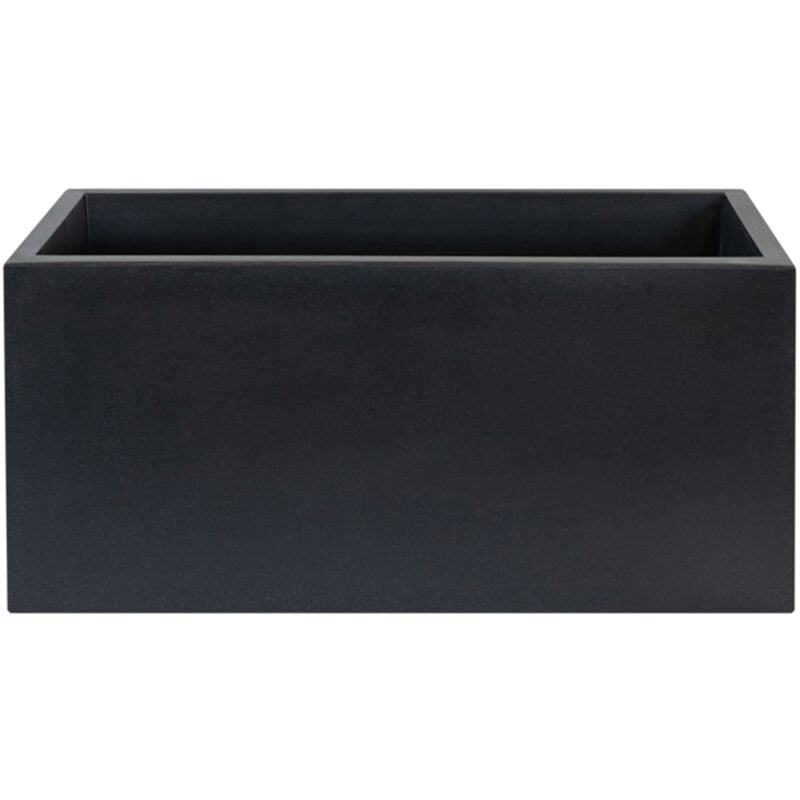 

Wellhome - MACETERO DE POLIETILENO POR ROTOMOLDEO COLOR ANTRACITA 60x20x20 CM