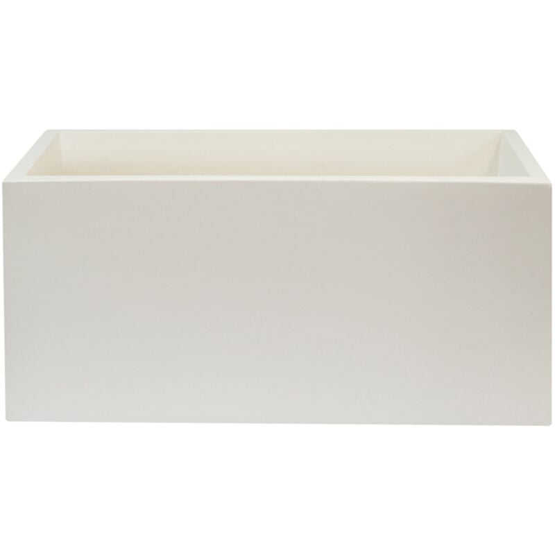 

Wellhome - MACETERO DE POLIETILENO POR ROTOMOLDEO COLOR BLANCO 70X30X30 CM