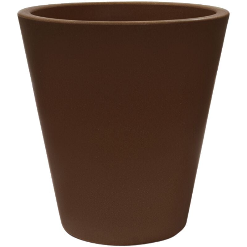 

Wellhome - MACETERO DE POLIETILENO POR ROTOMOLDEO COLOR BRONCE 40X40 CM
