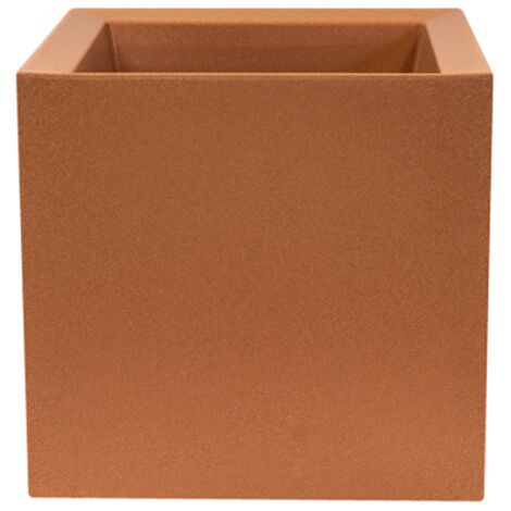 ZANVIC MACETERO DE POLIETILENO TERRACOTA 40X40
