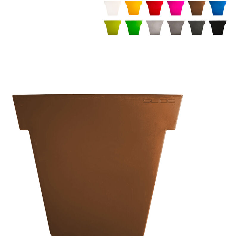 

Macetero Il Vaso 55 cm diseño moderno Color: Marrón - Slide