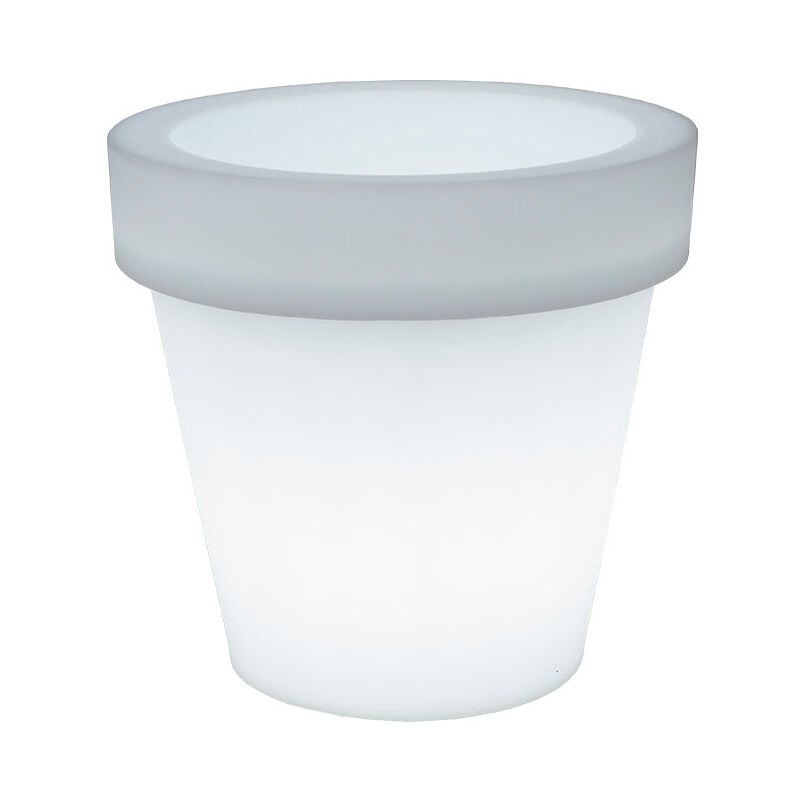 

Macetero Iluminado 45 Solar+Batería recargable - Moovere