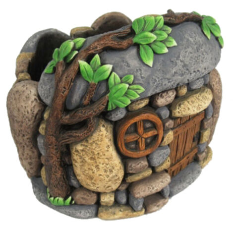MACETERO MADRIGUERA PIEDRA 18,5x16,5x15,5 CM