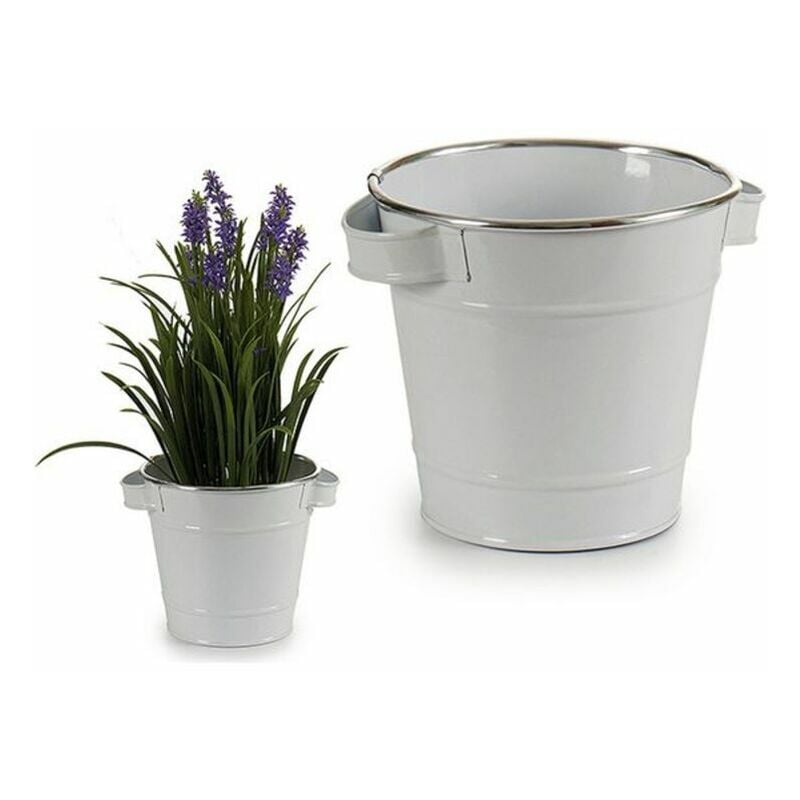 

Macetero Metal Con asas (16,3 x 14,5 x 20 cm)
