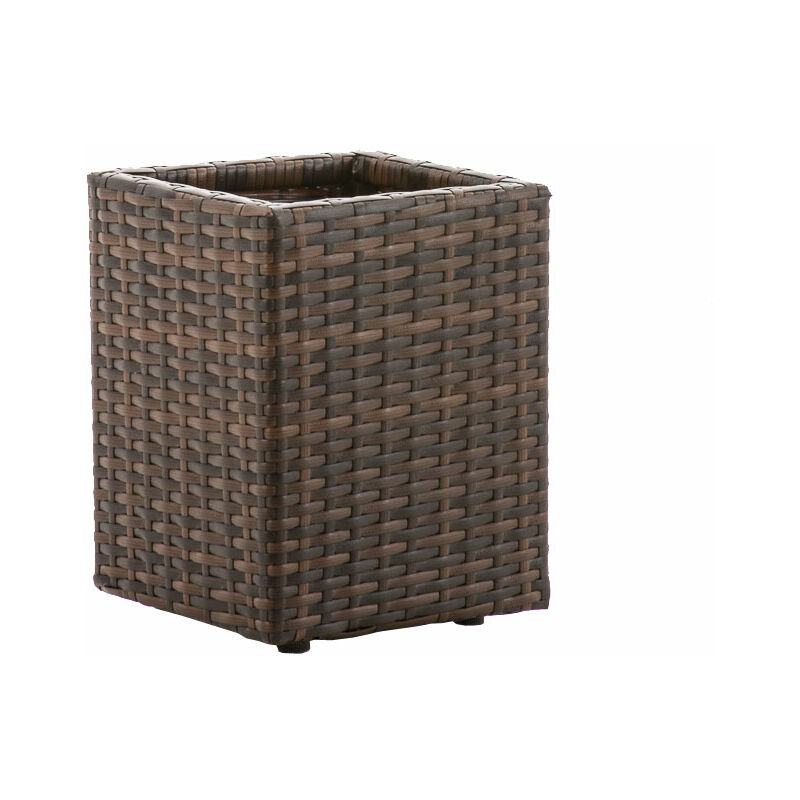 

Macetero Para Plantas Laura M Marrón moteado