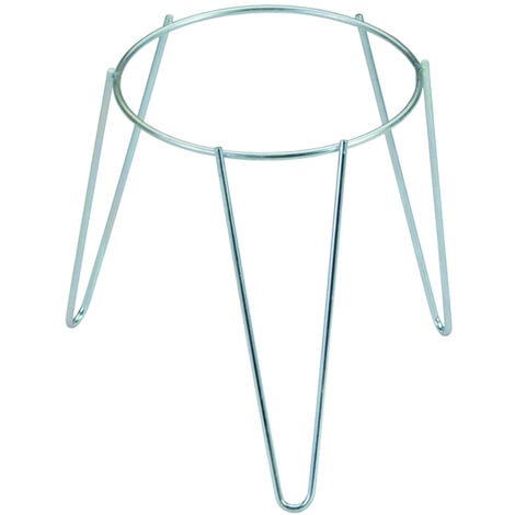 MACETERO PIE ZINCADO 24 CM SAUVIC