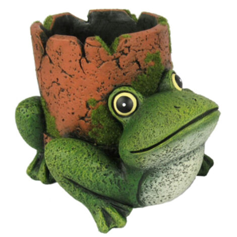 MACETERO RANA TIESTO M 17X16X13,5 CM