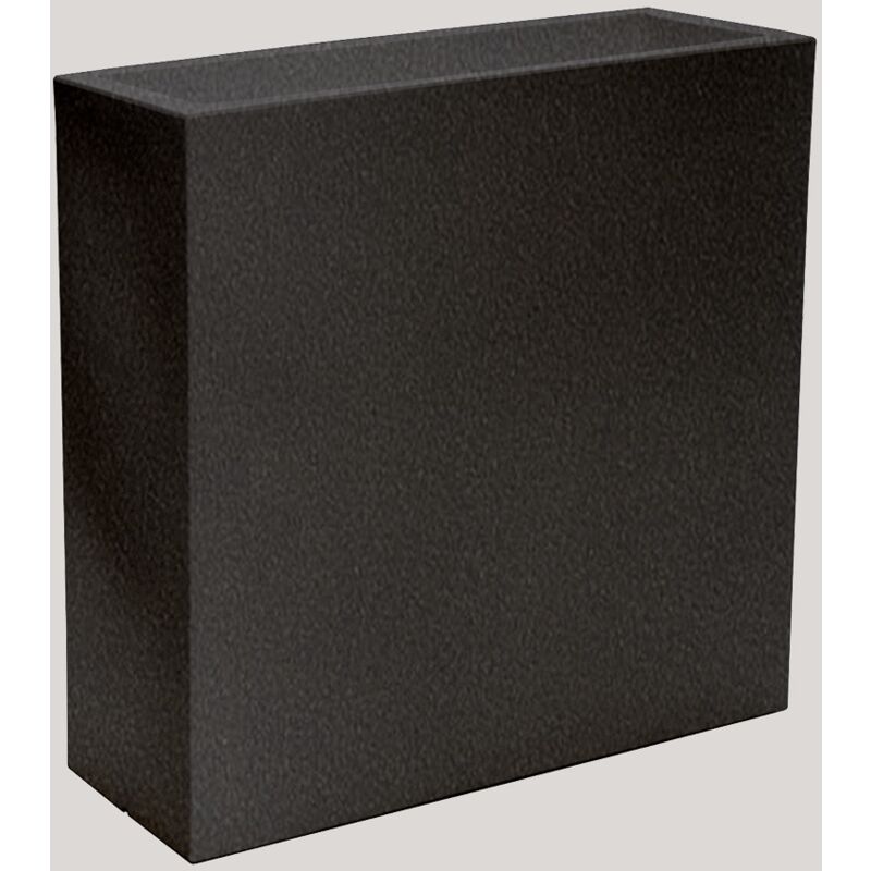 

Macetero rectangular Hight 80 Antracita - Moovere