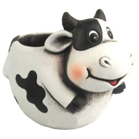 MACETERO VACA COMICO 18,2x12,8x13,5 CM