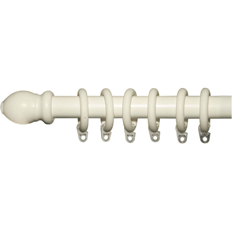 Brixo Weiße Gardinenstange D.23 Cm.160 Bn160-23 1000000069419