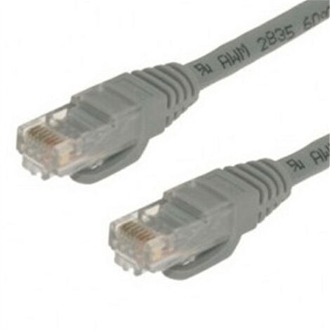 Mach Power Cavo Lan Ethernet Utp Cat.6 1M Cca Colore Grigio