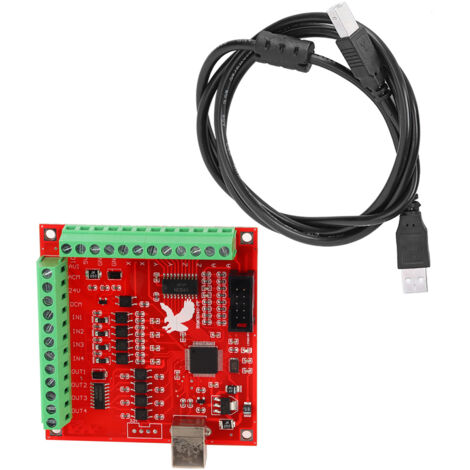 MACH3 100kHz USB-Bewegungssteuerungsplatine für CNC-Fräsen und Gravieren