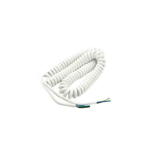 Machen spiralkabel 3x0,75 weiss 5 meter 2013