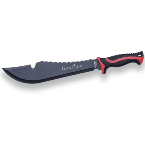 OTROS Machete JKR "Gran Chaco" con Mango de Goma y Hoja de 33 cm. Incluye Funda de Nylon - JKR0582.