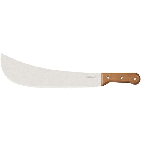 TRAMONTINA Machette en acier carbone et bois Lame 36 cm (M3)