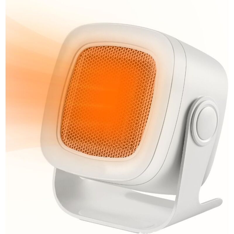 Lifcausal - Machine à air chaud électrique 400-800 w Chauffage en céramique ptc 90 ° Alimentation en air grand angle Vent de circulation chaud