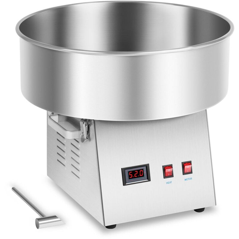 Royal Catering - Machine a Barbe a Papa Candy Maker Festivites 1Unite/30S 12-18G Sucre 1030W f