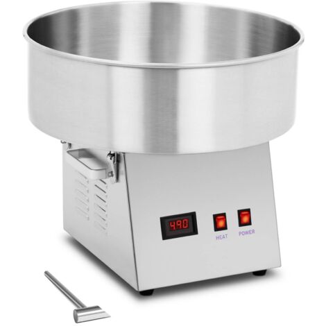 Machine à barbe à papa - Royal Catering - Inox - Cuve : Ø 52 cm