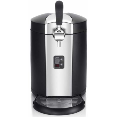 Machine à bière avec compresseur 5l noir/inox - Kitchen Chef - kcpprobier