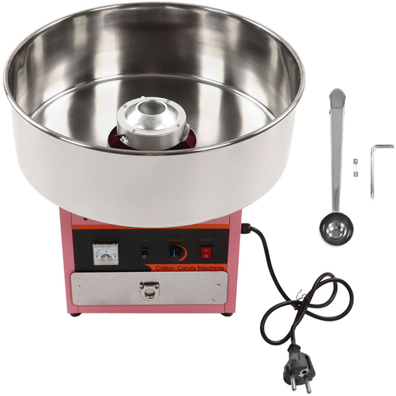 Machine à bonbons à coton pour enfants – idéale pour les fêtes et les réunions amusantes, avec guide d'utilisation