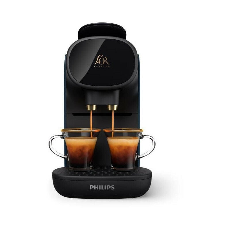 Philips - Machine a café double expresso L'Or Barista LM9012/40 - Bleu nuit