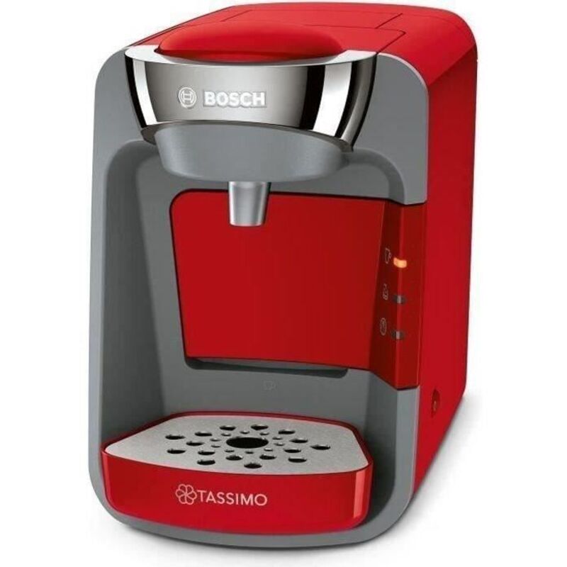 Machine a cafe multi-boissons Bosch Tassimo Suny TAS32 - Rouge coquelicot