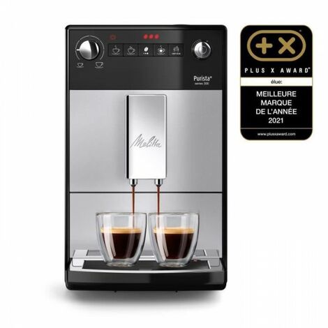 Machine a Cafe  a Café a Grain MELITTA Purista - Argent
