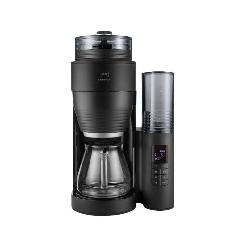 Melitta - Machine a Cafe - Cafetiere Electrique filtre avec broyeur intégré melita AromaFresh ii Glass Basic 1030-06
